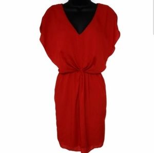 New Vince Camuto Red Blouson Dress